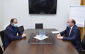 Встреча Посла России О.Васнецова с мэром Кишинёва И.Чебаном Встреча Посла России О.Васнецова с мэром Кишинёва И.Чебаном